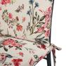Подушка для стула двусторонняя из гобелена с тефлоновой пропиткой "Колибри и цветы" Villa Grazia Premium  - фото