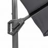 Зонт для улицы черного цвета Challenger T2 Platinum  - фото