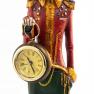 Декоративная статуэтка-часы "Кот-кавалерист" Mastercraft  - фото