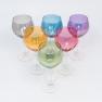 Набор разноцветных бокалов для воды Villa Grazia, 6 шт  - фото