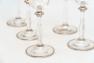 Набор бокалов для вина с платиновой отделкой Villa Grazia, 6 шт  - фото