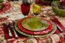 Посуда с выпуклыми цветами пуансеттии Bordallo  - фото