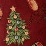Гобеленовая скатерть для праздничного дизайна "Атрибуты Рождества" Villa Grazia  - фото