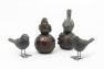 Набор статуэток "Птички на шарах" TroupeR, 2 шт Exner  - фото