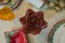 Свеча в виде розы в подарочной упаковке EDG  - фото