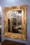 Большое зеркало венецианского стиля в роскошной золоченой оправе Bertozzi Cornici  - фото