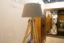 Деревянная тринога для торшера в стиле лофт Light and Living  - фото