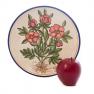 Тарелка Peonia из коллекции стильной керамики с растительным рисунком "Ботаника" L´Antica Deruta  - фото