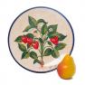 Тарелка Fragaria из коллекции оригинального керамического декора "Ботаника" L´Antica Deruta  - фото