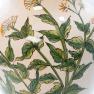 Ваза классической формы Valeriana из коллекции керамики «Ботаника» L´Antica Deruta  - фото