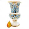 Роскошная ваза с позолотой из коллекции керамики ручной работы Oro Antico L´Antica Deruta  - фото