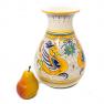Керамическая ваза с росписью в стиле старинных фресок Raffaellesco L´Antica Deruta  - фото