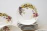 Сервиз столовый с романтическим рисунком «Цветочное настроение» Ceramica Cuore  - фото