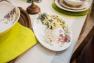 Овальное блюдо с красочным рисунком «Цветочное настроение» Ceramica Cuore  - фото