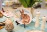 Овальное праздничное блюдо для сервировки «Пасхальный кролик» Ceramica Cuore  - фото