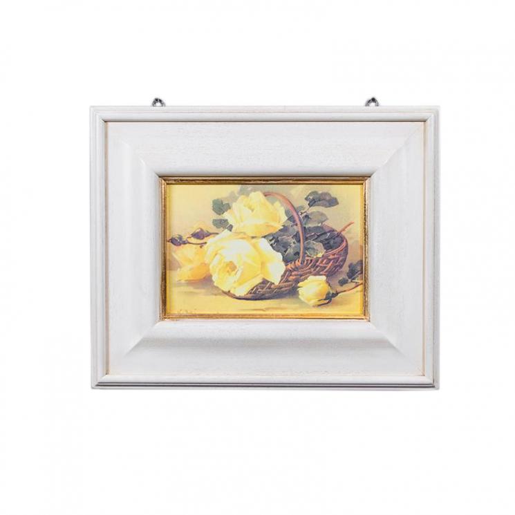 Репродукція картини Decor Toscana Жовті троянди 53×43 см - фото
