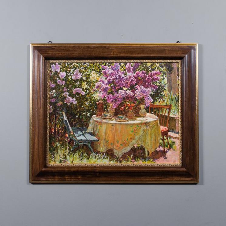 Репродукція картини Decor Toscana Ваза із квітами 87×71 см - фото