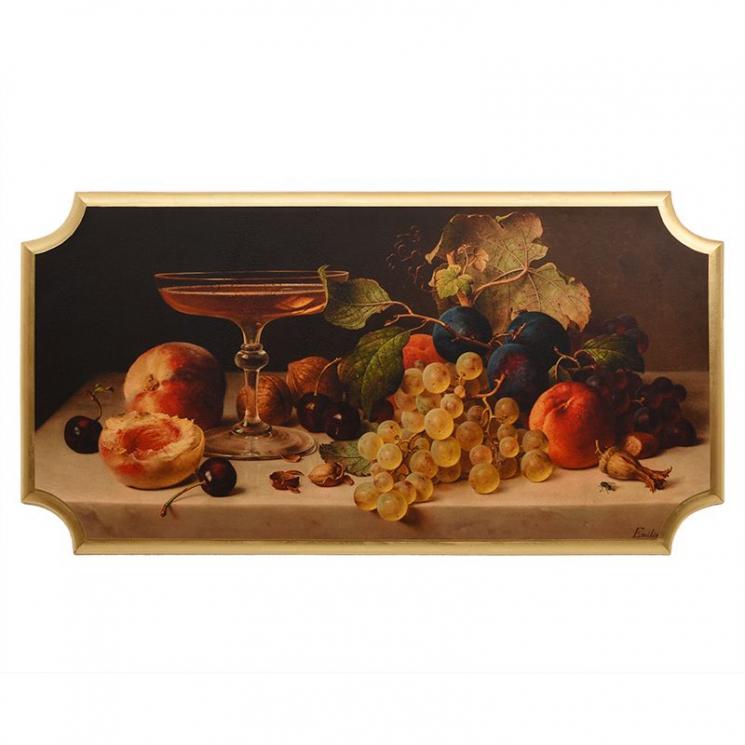 Репродукція картини Емілі Прейєр "Літні фрукти та шампанське" Decor Toscana - фото