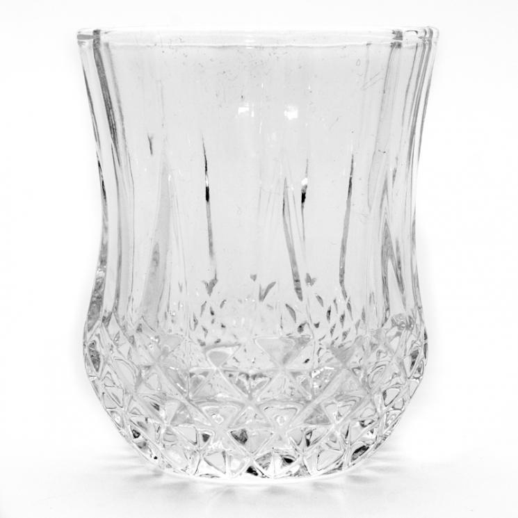 Склянка для вина з прозорого скла EDG - фото