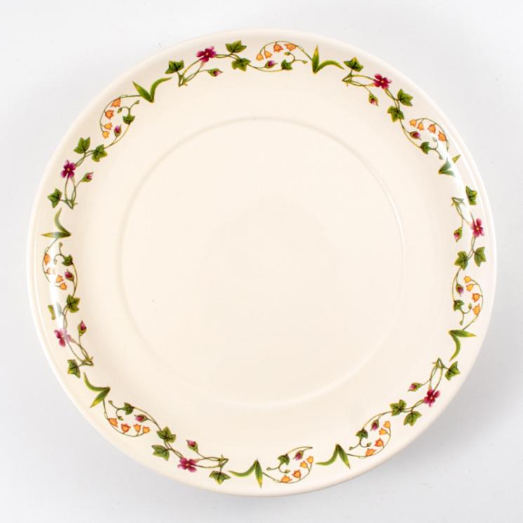 Керамічна тарілка із квітковим візерунком Villa d'Este - фото