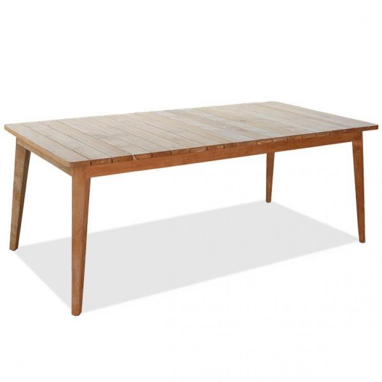 Дерев'яний обідній стіл для тераси POB Skyline Design - фото