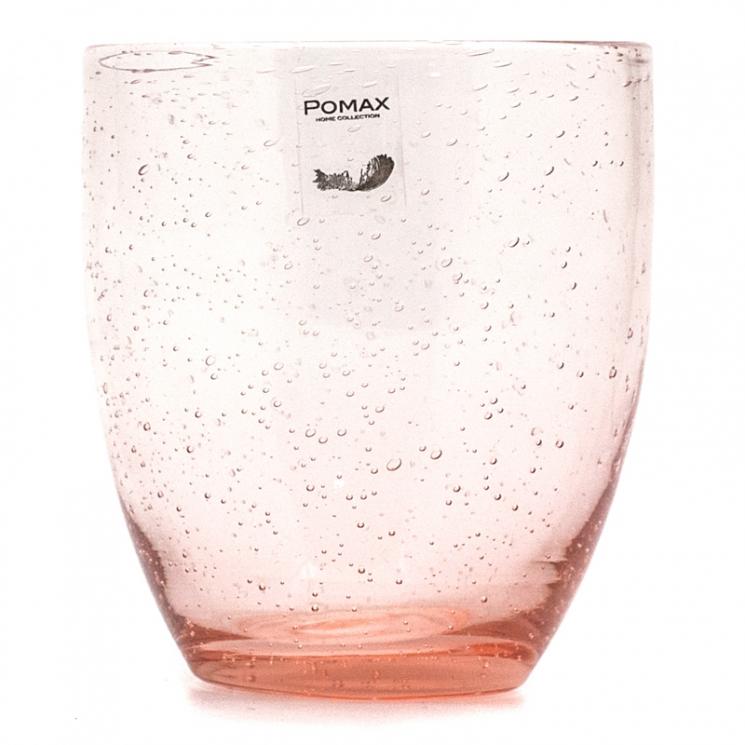Набір із 6-ти рожевих склянок Pomax - фото