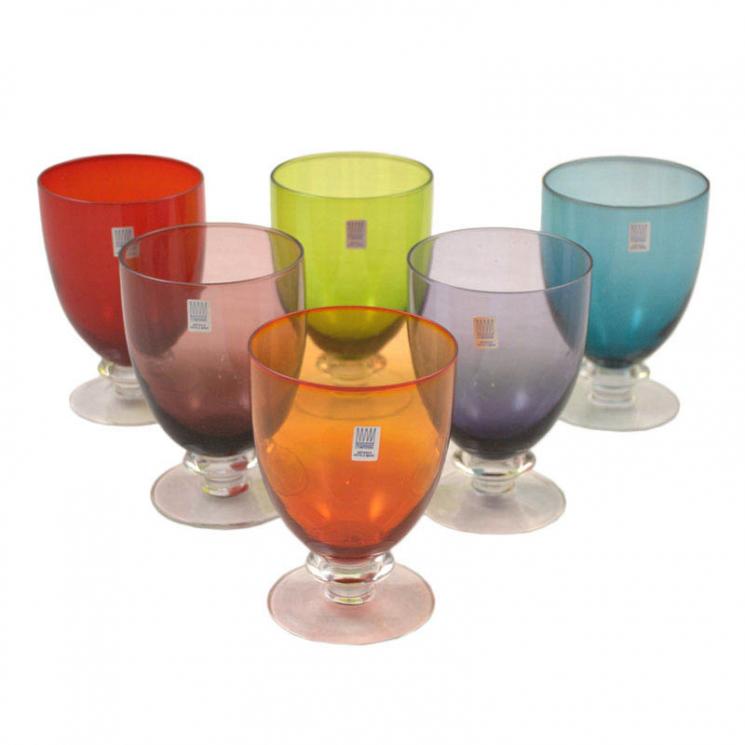 Яскраві кольорові склянки Tahiti Comtesse Milano - фото