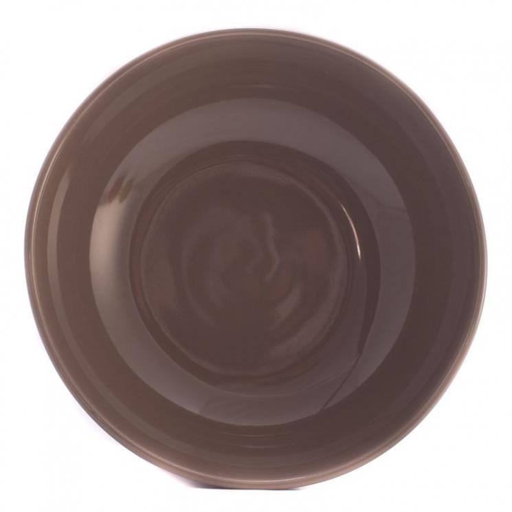Колекція коричнево-сірого посуду Ritmo Comtesse Milano - фото