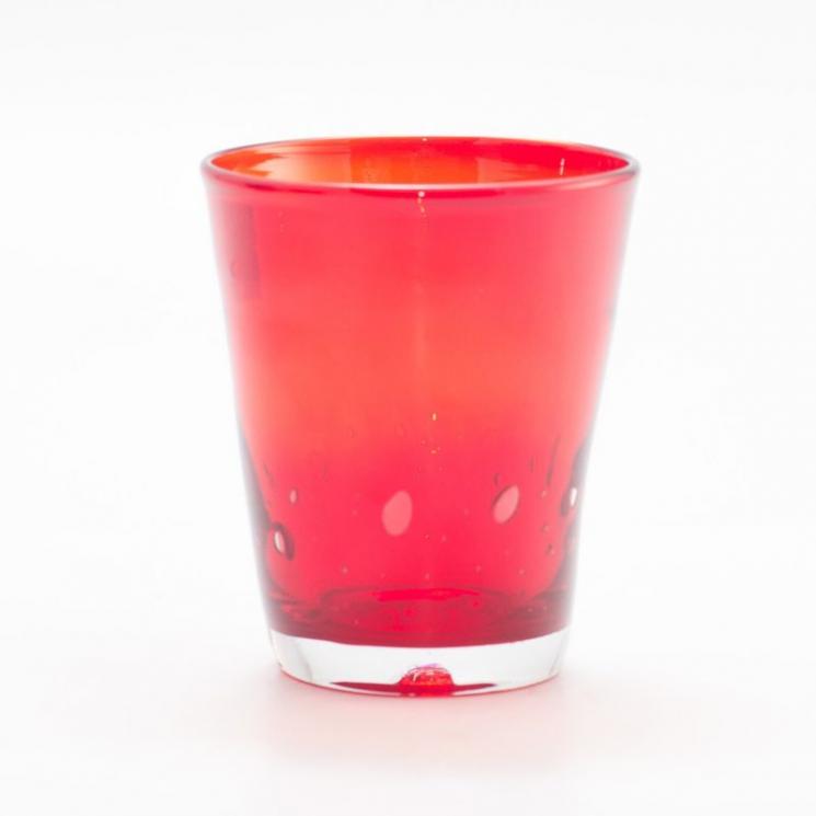 Набір склянок Comtesse Milano Samoa червоні 6 шт. - фото