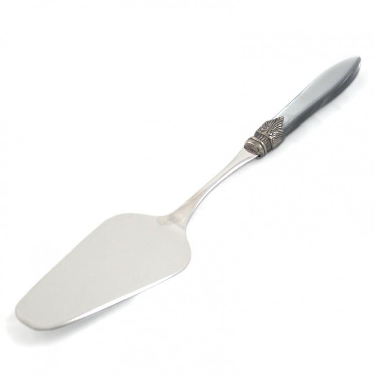 Лопатка для солодкого з ручкою сірого кольору Laura Rivadossi - фото