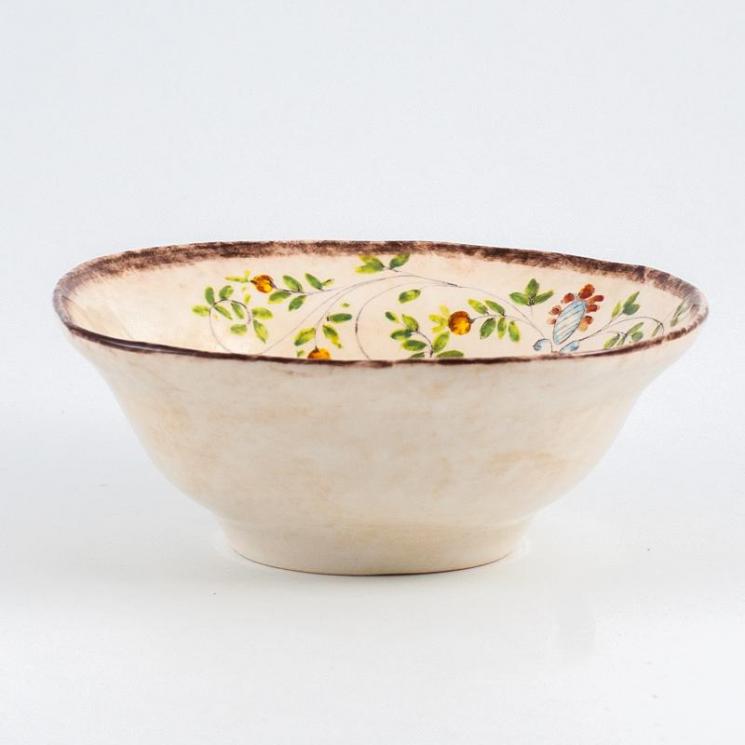 Глибока супова тарілка із міцної кераміки Melograno Bizzirri - фото