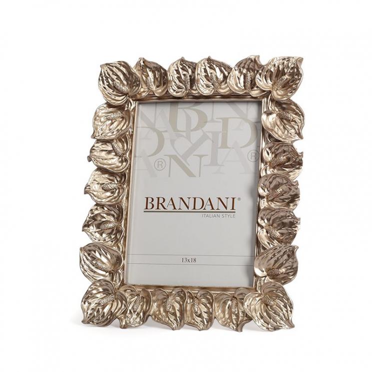 Рамка для фото з об'ємним декором Антуріум Brandani - фото