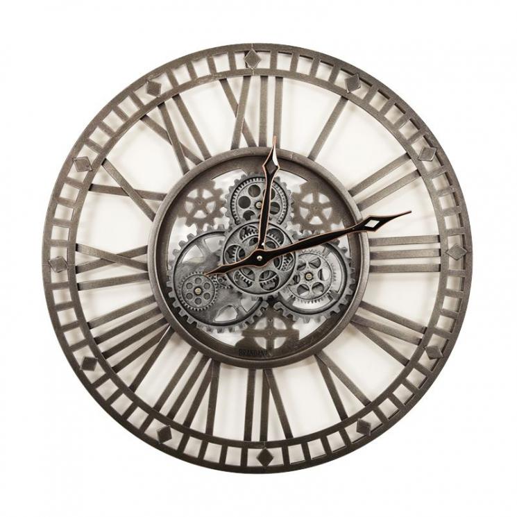 Годинник великий металевий в стилі лофт Skeleton Clocks - фото