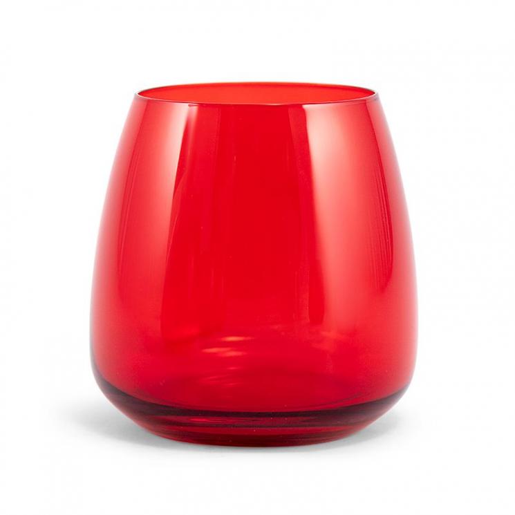 Набір із 6-ти склянок-тумблерів червоного кольору для міцних напоїв Passion Maison - фото