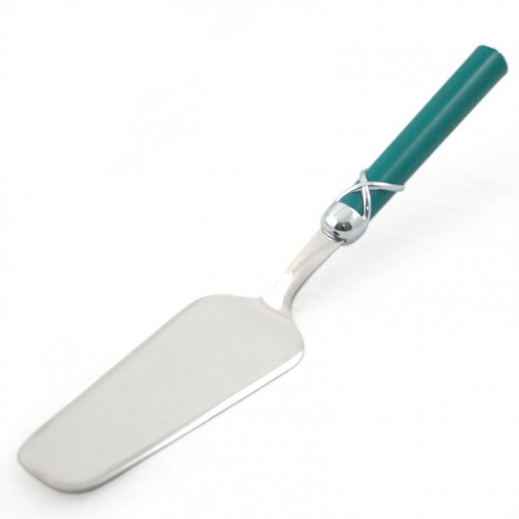 Лопатка для солодкого з ручкою зеленого кольору Fiocco Rivadossi - фото