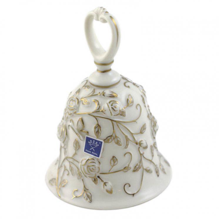 Керамічний дзвіночок з об'ємним декором із квіток троянди Palais Royal - фото
