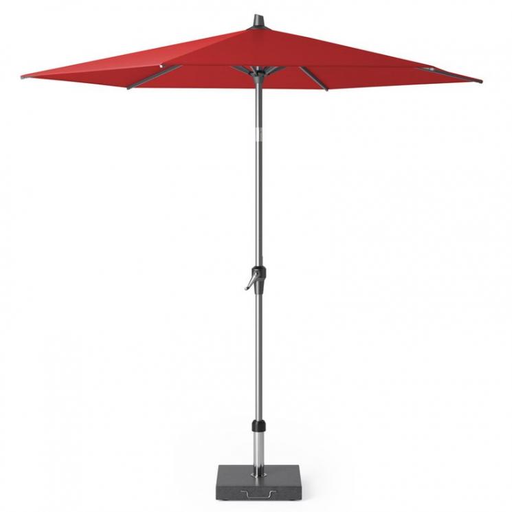 Вулична парасоля від сонця червона Riva Platinum - фото