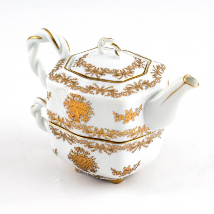 Чайний набір "Античне золото" Royal Family - фото