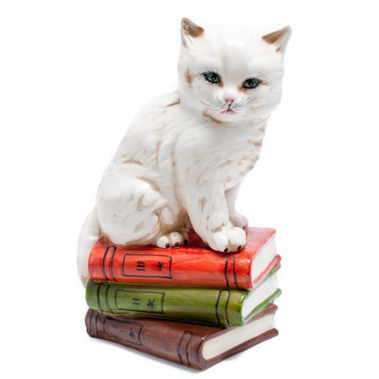 Статуетка "Кіт вчений" Ceramiche Bravo - фото