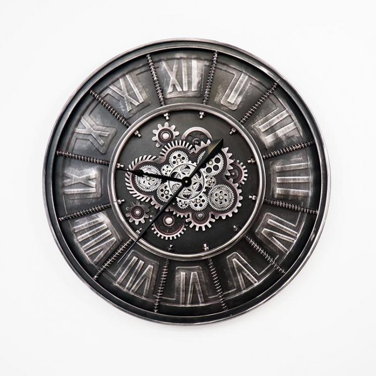 Урожай годинник з відкритим механізмом кольору зістареної бронзи Maaike Skeleton Clocks - фото