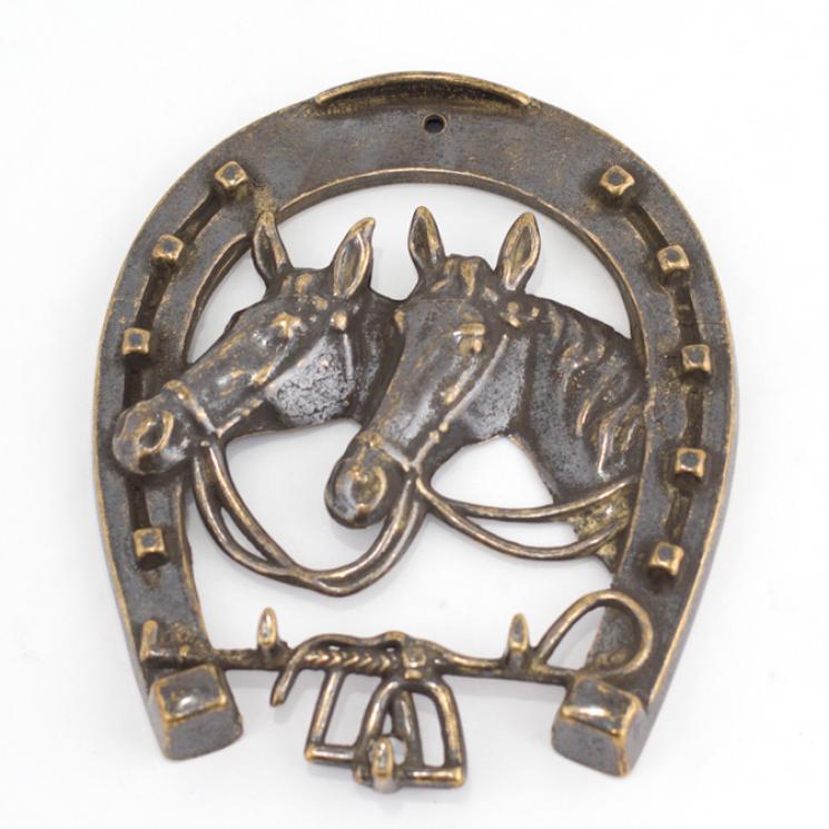 Ключниця у вигляді підкови з об'ємним зображенням коней Alberti Livio - фото