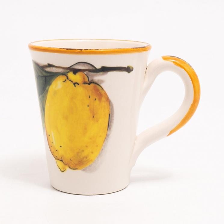 Чашка чайна "Лимони" Bizzirri - фото