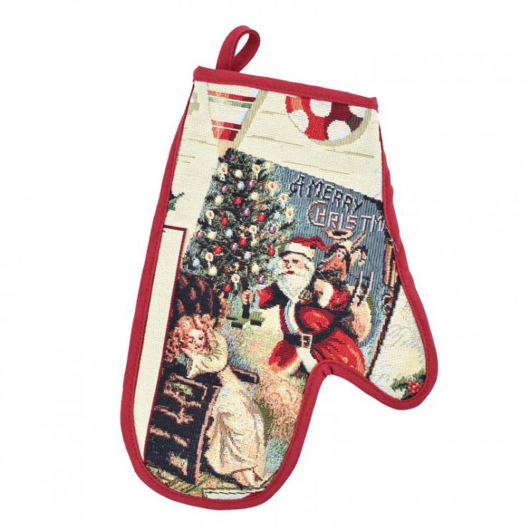 Гобеленова прихватка-рукавичка "Листівки до Різдва" Villa Grazia - фото