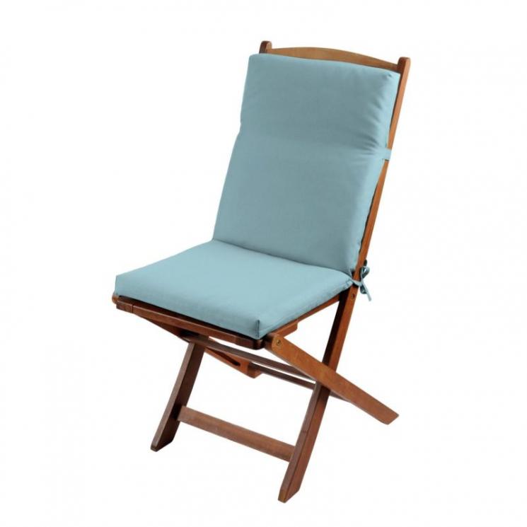 Подушка для стільця Sunny блакитна Stof - фото