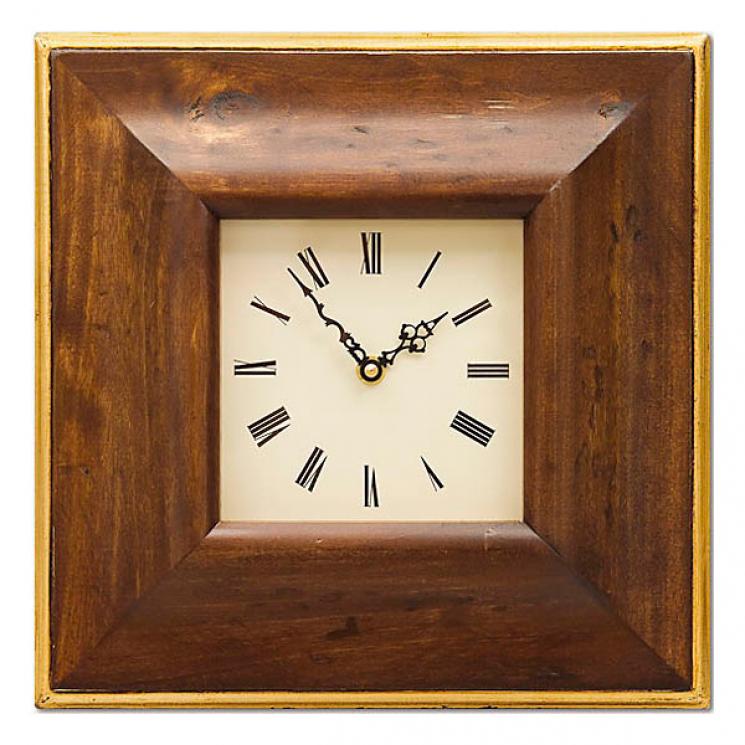 Годинник у дерев'яній рамі Decor Toscana - фото