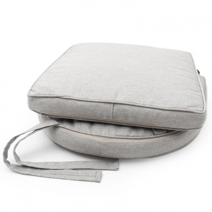 Набір з 2-х сірих подушок з тефлоновим просоченням для стільців New Nicole Villa Grazia - фото