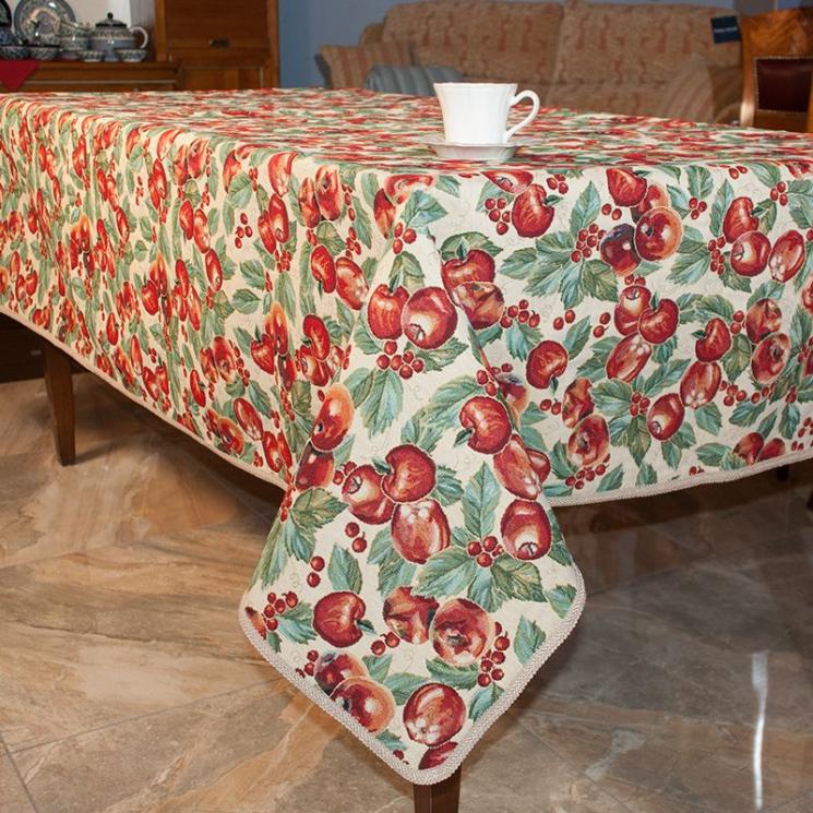 Гобеленовий столовий текстиль "Яблука" Villa Grazia - фото