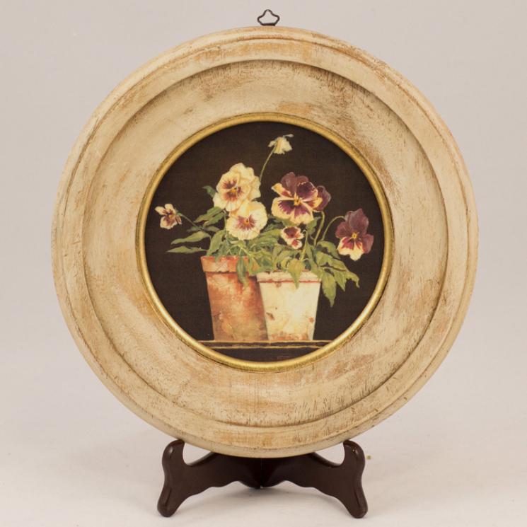 Набір із 4-х репродукцій картин "Вазони з квітами" Кетрін Уайт Decor Toscana - фото