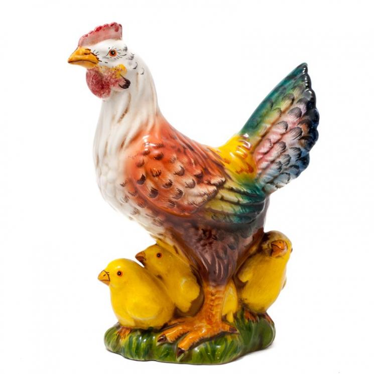 Статуетка великодня "Куриця квочка" Ceramiche Bravo - фото