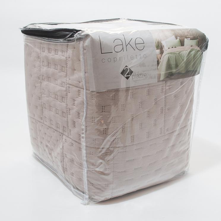 Покривало Centrotex Lake Cube Quilt 260×260 см бежеве - фото